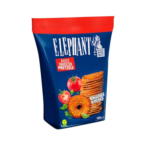 ELEPHANT Brezel mit Tomate 160 g 6er-Packung ELEPHANT Brezel mit Tomate 160 g 6er-Packung von Generisch