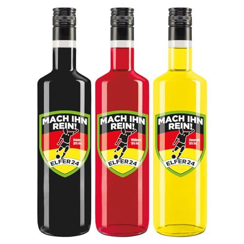 ELFER24 Fussball-Party-Paket 3 x 0,7 Liter ELFER24 Fussball-Party-Paket 3 x 0,7 Liter von Generisch