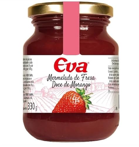 EVA Erdbeermarmelade 330 g. 4er-Pack. EVA Erdbeermarmelade 330 g. 4er-Pack. von Generisch