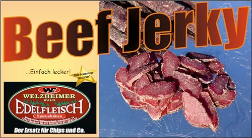 Edelfleisch 1300 Gramm 13 Sorten Biltong Beef Jerky Trockenfleisch am Stück/Stix Neue Collection Top Preis von Generisch