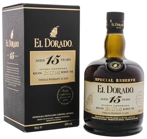 El Dorado Rum 15YO 43% Vol. 0,7L -GB- El Dorado Rum 15YO 43% Vol. 0,7L -GB- von Generisch