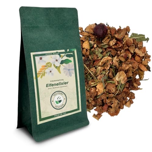 Elfenelixier 100 g | Kräuter -/ Früchteteemischung | Zitrus - Waldfrucht Geschmack | Ziptüte mit Aromaventil von Generisch