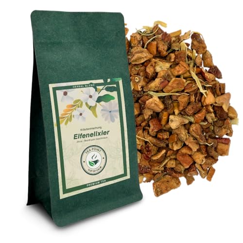 Elfenelixier 100 g | Kräuter -/ Früchteteemischung | Zitrus - Waldfrucht Geschmack | Ziptüte mit Aromaventil von Generisch