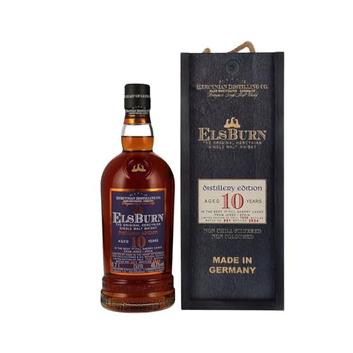 Generisch ElsBurn 10 Jahre - Distillery Edition Batch 001 2024 - The Original Hercynian Single Malt Whisky (1x0,7l) von Generisch