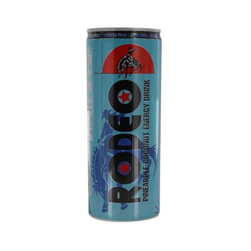 Energy Drink Ananas-Kokos Geschmack 250 ml Dose 12er Pack von Generisch