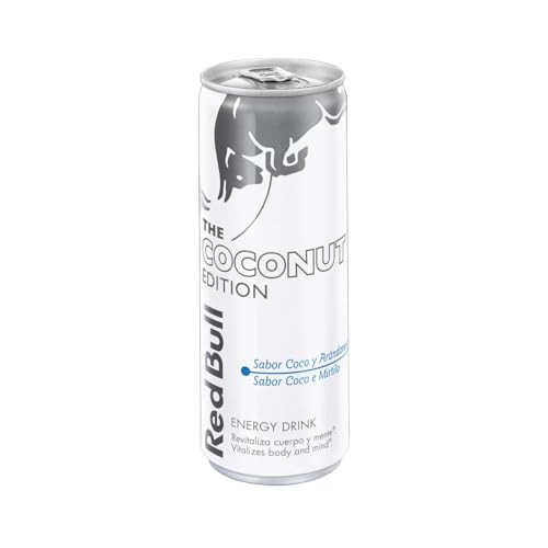Energy Drink Kokosnuss und Blaubeere Dose 250 ml. 12er Pack von Generisch