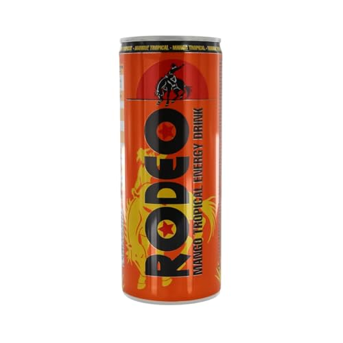 Energy Drink Mango Tropical Geschmack 250 ml Dose 12er Pack von Generisch