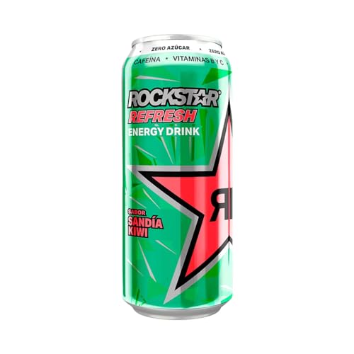 Energy-Drink Wassermelone-Kiwi Geschmack 500 ml Dose 8er Pack von Generisch