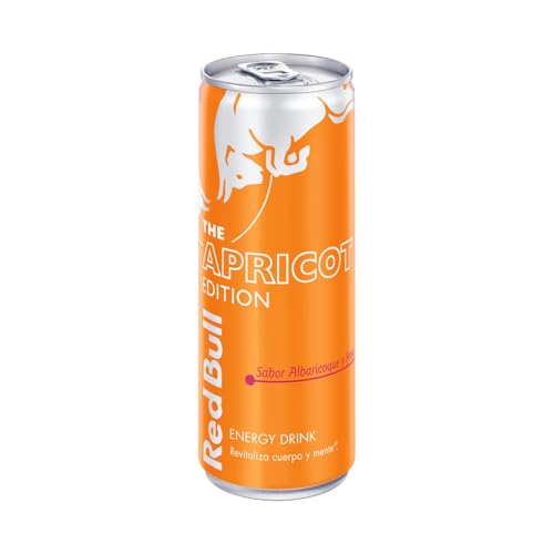 Energy Drink mit Aprikosen- und Erdbeergeschmack Dose 250 ml 12er Pack von Generisch