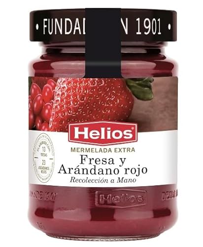 Erdbeer-Preiselbeer-Marmelade 340 g. 4er-Pack. von Generisch
