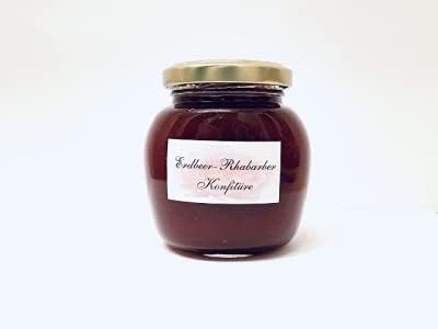 Erdbeeren Rhabarber - Konfitüre 250 g - handgemacht - Erdbeeren Rhabarber - Konfitüre 250 g - handgemacht - von Generisch