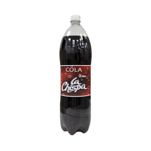 Erfrischungsgetränk mit Zucker und Süßungsmitteln mit Cola-Geschmack 2 l Flasche. 2er Pack von Generisch