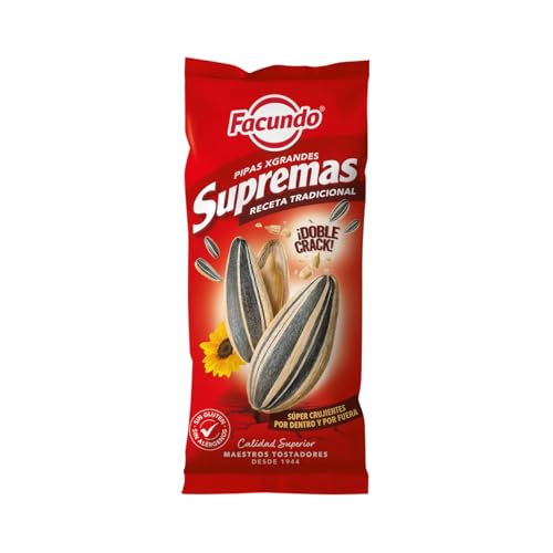 FACUNDO Supremas Sonnenblumenkerne von höchster Qualität 120 g 8er-Packung FACUNDO Supremas Sonnenblumenkerne von höchster Qualität 120 g 8er-Packung von Generisch