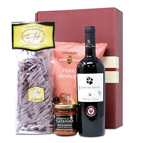 FEINKOST Geschenkbox “Rustico” Pasta mit Wein Geschenkideen von Zerres Gourmet von Generisch