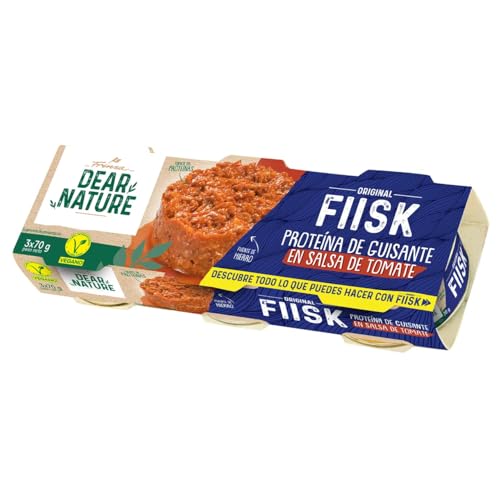 FIISK Erbsenprotein in Tomatensauce, 3 Stk., 70 g. 9er Pack. von Generisch