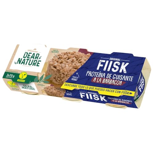 FIISK Erbsenprotein mit Barbecue-Geschmack 3 Stk., 70 g. 9er Pack. von Generisch