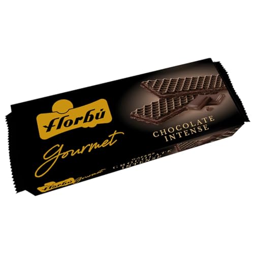 FLORBÚ Gourmet Schokoladenwaffel-Kekse Zartbitter 185 g. 4er-Pack FLORBÚ Gourmet Schokoladenwaffel-Kekse Zartbitter 185 g. 4er-Pack von Generisch