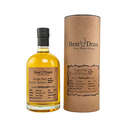 Fettercairn 2011/2022-10 Jahre - First Fill Bourbon Barrel #800355 - Best Dram von Generisch