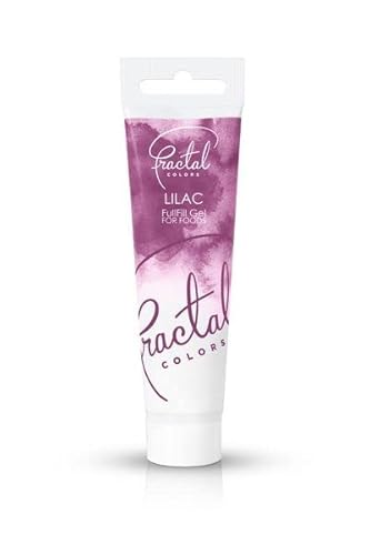 Fractal Colors Lilac Full-Fill Lebensmittelfarbe Gel 30g von Generisch