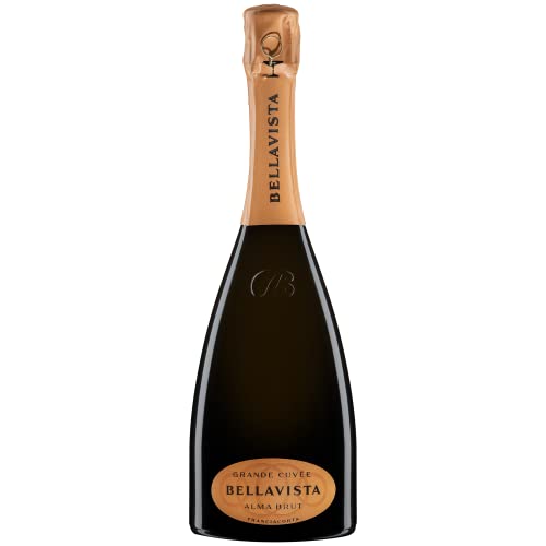 Franciacorta Alma Cuvée Brut Weißwein - Bellavista - Sekt - DOCG - Lombardia Italien - Rebsorte Chardonnay, Pinot Noir, Pinot Blanc - 75cl von Generisch