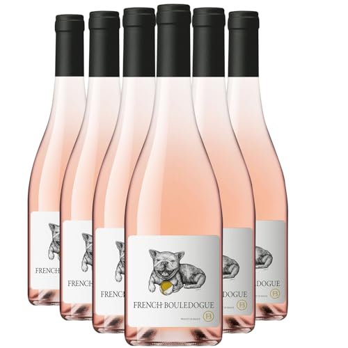 French Bouledogue Pays d'Oc Roséwein 2023 - g.g.A. - Languedoc - Roussillon Frankreich - Rebsorte Grenache, Cinsault - 6x75cl French Bouledogue Pays d'Oc Roséwein 2023 - g.g.A. - Languedoc - Roussillon Frankreich - Rebsorte Grenache, Cinsault - 6x75cl von Generisch