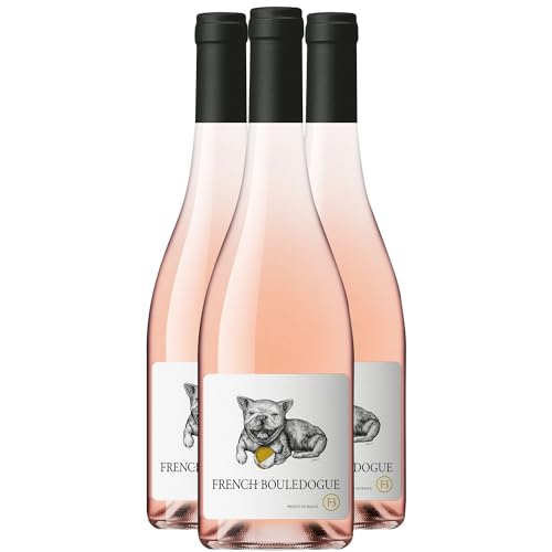 French Bouledogue Pays d'Oc MAGNUM Roséwein 2020 - g.g.A. - Languedoc - Roussillon Frankreich - Rebsorte Grenache, Cinsault - 3x150cl French Bouledogue Pays d'Oc MAGNUM Roséwein 2020 - g.g.A. - Languedoc - Roussillon Frankreich - Rebsorte Grenache, Cinsault - 3x150cl von Generisch