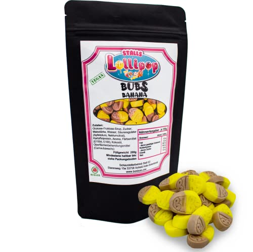 Fruchtgummis Bubs Banana - 200g der veganen Fruchtgummis aus Skandinavien Fruchtgummis Bubs Banana - 200g der veganen Fruchtgummis aus Skandinavien von Generisch