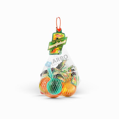 Fruit Splash von Felko 10er Netz - Fruchtwasser gefülltes Plastikobst, Original -Party geschenke Instagram TikTok von ArBo-Living