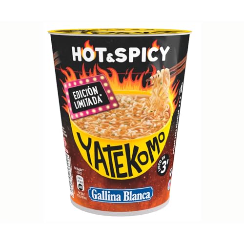 GALLINA BLANCA Hot & Spicy Asia-Nudeln Yatekomo 61 g. 8er-Pack GALLINA BLANCA Hot & Spicy Asia-Nudeln Yatekomo 61 g. 8er-Pack von Generisch