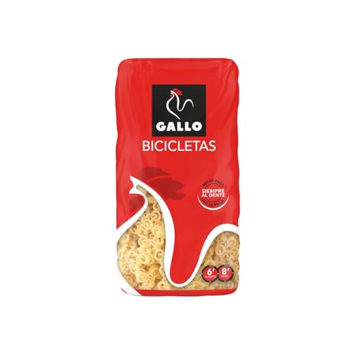 GALLO Fahrrad-Nudeln, GALLO, 450 g Packung, 2er-Pack von Generisch
