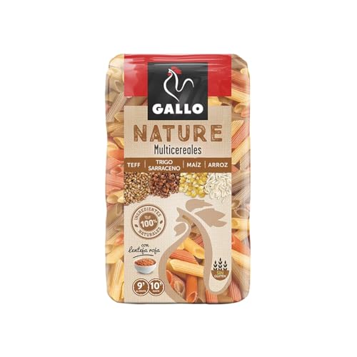 GALLO Glutenfreie Penne-Makkaroni-Nudeln, GALLO NATURE, 400 g, 2er-Pack von Generisch