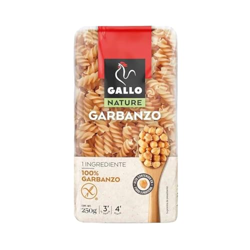 GALLO Kichererbsen-Spiralnudeln GALLO NATURE 250 g 4er-Pack von Generisch