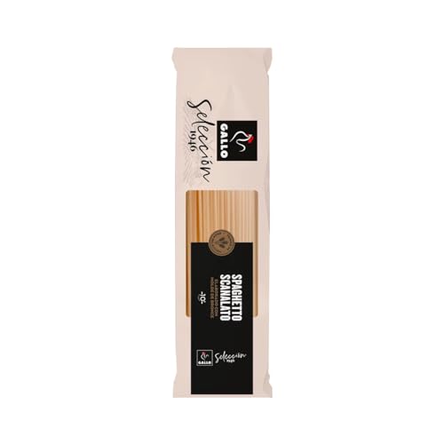 GALLO Spaghetto Scalanato-Nudeln, GALLO Selección 1946, 450 g, 2er-Pack. von Generisch