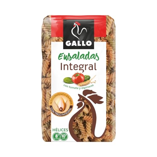 GALLO Vollkorn-Spiralnudeln für Salate 400 g 2er-Pack von Generisch
