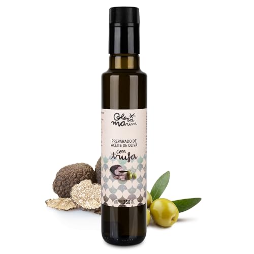 GLOSA MARINA - Olivenöl mit Trüffel - 250ml Flasche (Schwarzer Trüffel) von Generisch