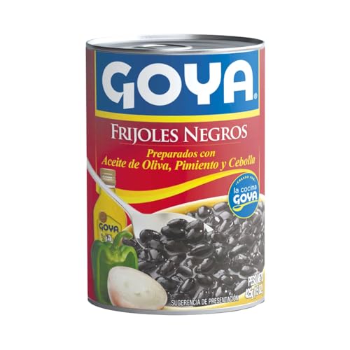 GOYA Geschmorte schwarze Bohnen GOYA 425 g Packung mit 3 von Generisch