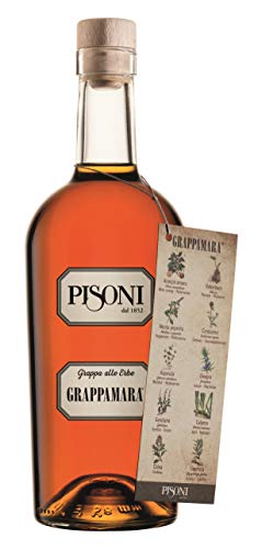 " GRAPPAMARA" Grappa amara di Pisoni 0.70L 40% vol. von Generisch