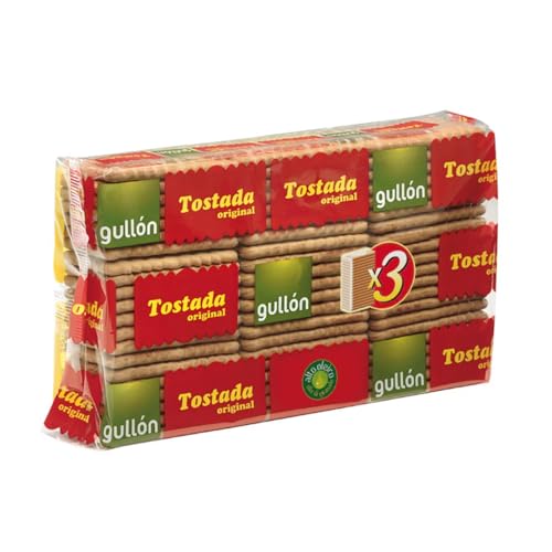 GULLÓN Zwiebackkekse 400 g Packung mit 3 von Generisch