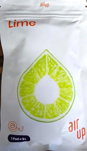 Generisch 3 x Pod Limette Original, Zubehör für Trinkflasche, aromatisierte Pads, 0 Kalorien (Pod Limette) von Generisch