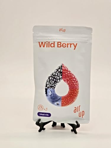 Generisch 3 x Pod Wild Berry Air Up Original, Zubehör für Trinkflasche, aromatisierte Pads, 0 Kalorien (Wild Berry) von Generisch