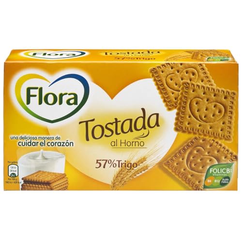 Geröstete Kekse FLORA 450 g, 3er-Pack von Generisch