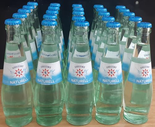 Gerolsteiner Gourmet Naturell Mineralwasser 25 x 0,25l Flasche inkl. Mehrweg Pfand von Generisch