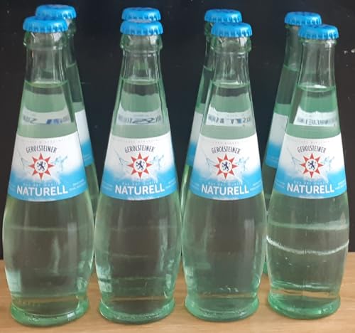 Gerolsteiner Mineralwasser Naturell, 8 x 0,25L Flaschen, inkl. Mehrweg Pfand von Generisch