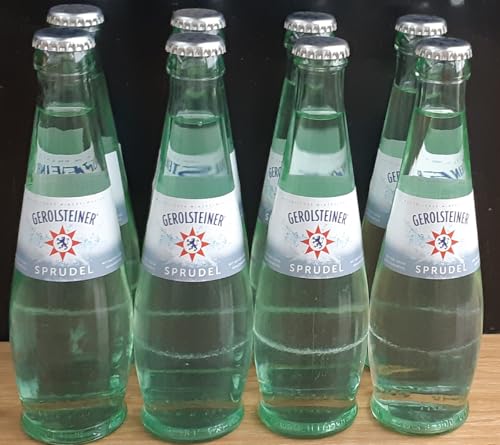 Gerolsteiner Sprudel Mineralwasser, 8 x 0,25l Glasflaschen, inkl. Mehrweg Pfand von Generisch