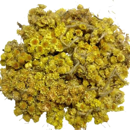 Getrocknete Sandimmortelle (Helichrysum arenarium) 100g – Natürliche Unterstützung für Wohlbefinden und Vitalität von Generisch