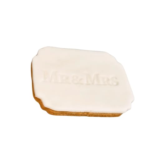 Generisch Give aways „Mr & Mrs“ 10er Paket (Weiß schlicht) von Generisch