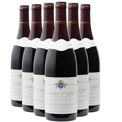 Givry 1er Cru Rotwein 2022 - Domaine Pascal Lemonde - g.U. - Burgund Frankreich - Rebsorte Pinot Noir - 6x75cl von Generisch