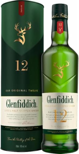 Glenfidich Single Malt Scotch Whisky 12 years 700 Milliliter mit Pufai Glenfidich Single Malt Scotch Whisky 12 years 700 Milliliter mit Pufai von Generisch