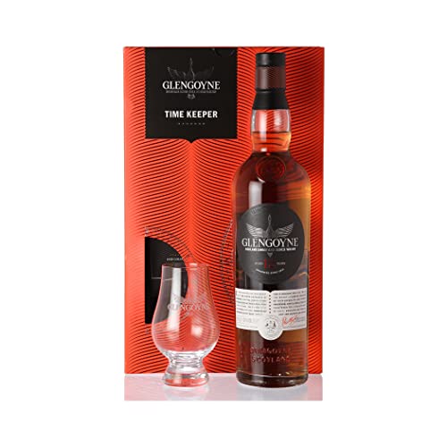 Glengoyne 12 Jahre Single Malt Scotch Whisky Geschenkset mit Glas von Generisch