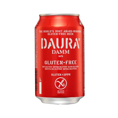 Glutenfreies Bier spanische0 33 cl Dose, 12er Pack Glutenfreies Bier spanische0 33 cl Dose, 12er Pack von Generisch